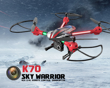 K70 sky warrior 6-AXIS GYRO Quadcopter