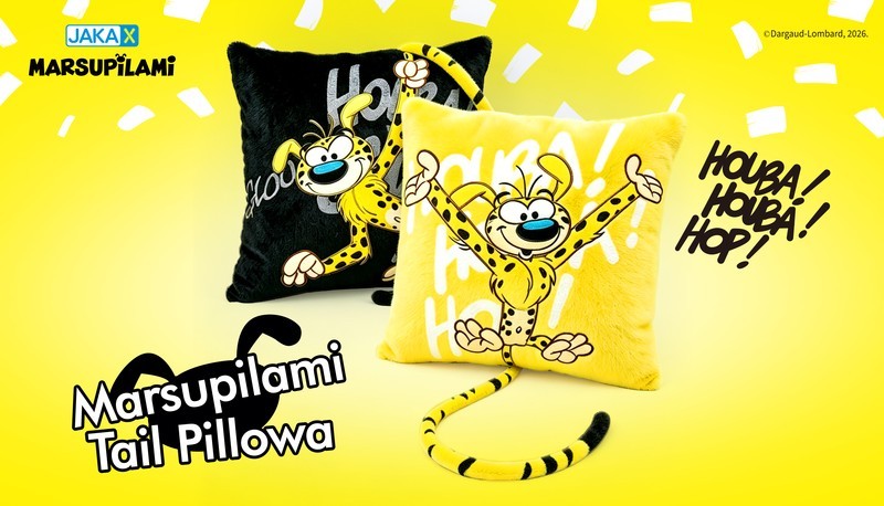 Marsupilami Tail Pillowa