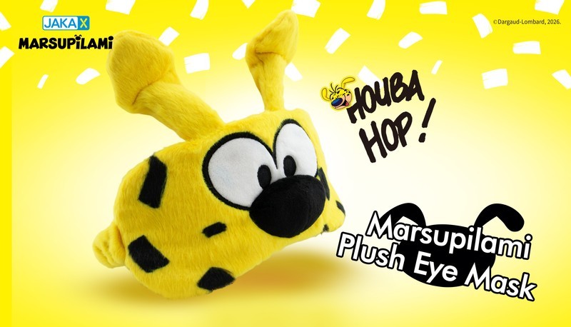 Marsupilami Plush Eye Mask