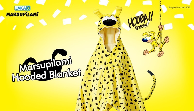 Marsupilami Hooded Blanket